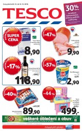 Tesco letk, strana 1 