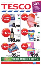Tesco aktuln letk, strana 1 