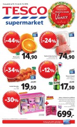Tesco aktuln letk, strana 1 