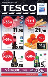 Tesco letk, strana 1 