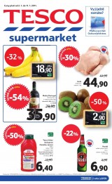 Tesco aktuln letk, strana 1 
