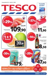 Tesco letk, strana 1 