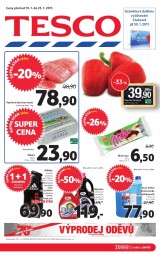 Tesco letk, strana 1 