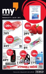 Tesco aktuln letk, strana 1 