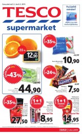Tesco letk, strana 1 