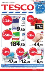 Tesco letk, strana 1 