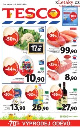Tesco letk, strana 1 
