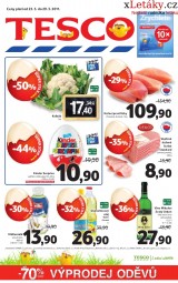 Tesco aktuln letk, strana 1 