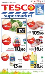 Tesco letk, strana 1 