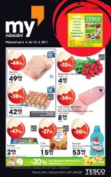 Tesco aktuln letk, strana 1 