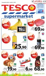 Tesco aktuln letk, strana 1 