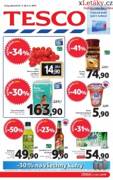 Tesco letk, strana 1 