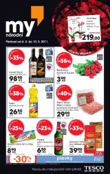 Tesco aktuln letk, strana 1 