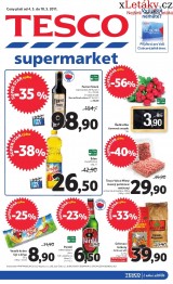 Tesco letk, strana 1 