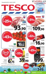 Tesco aktuln letk, strana 1 