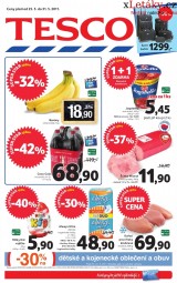 Tesco aktuln letk, strana 1 