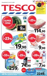 Tesco letk, strana 1 