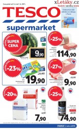 Tesco letk, strana 1 