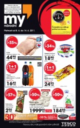 Tesco aktuln letk, strana 1 