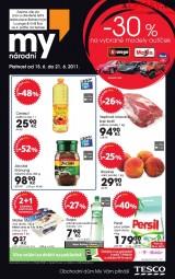 Tesco aktuln letk, strana 1 