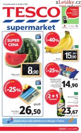 Tesco letk, strana 1 