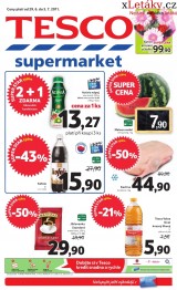Tesco letk, strana 1 