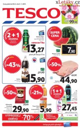 Tesco letk, strana 1 