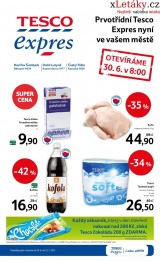 Tesco aktuln letk, strana 1 