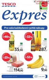 Tesco aktuln letk, strana 1 