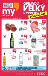 Tesco letk, strana 1 