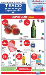 Tesco aktuln letk, strana 1 