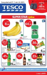 Tesco aktuln letk, strana 1 