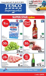 Tesco letk, strana 1 