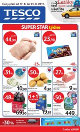 Tesco aktuln letk, strana 1 