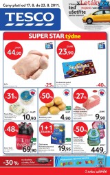Tesco letk, strana 1 