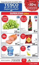 Tesco aktuln letk, strana 1 