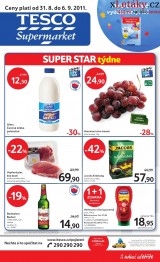 Tesco letk, strana 1 