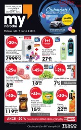 Tesco letk, strana 1 