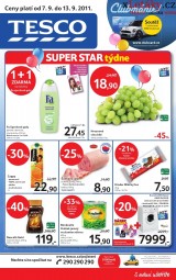 Tesco aktuln letk, strana 1 