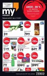 Tesco letk, strana 1 