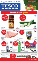 Tesco aktuln letk, strana 1 