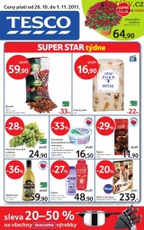 Tesco aktuln letk, strana 1 