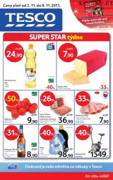 Tesco aktuln letk, strana 1 
