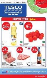 Tesco letk, strana 1 