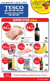 Tesco aktuln letk, strana 1 