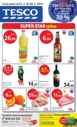 Tesco letk, strana 1 