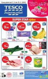 Tesco aktuln letk, strana 1 