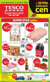 Tesco aktuln letk, strana 1 