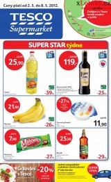 Tesco aktuln letk, strana 1 