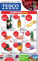 Tesco aktuln letk, strana 1 
